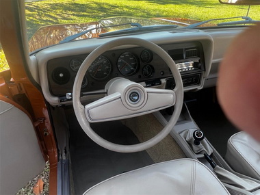 Restaurierter Mercury Capri MkI 2800 1974
Restored 1974 Mercury Capri MkI 2800